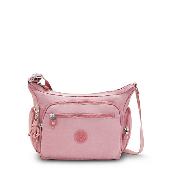 Kipling Gabbie Small Crossbodytassen Beige Roze | BE 1137TC